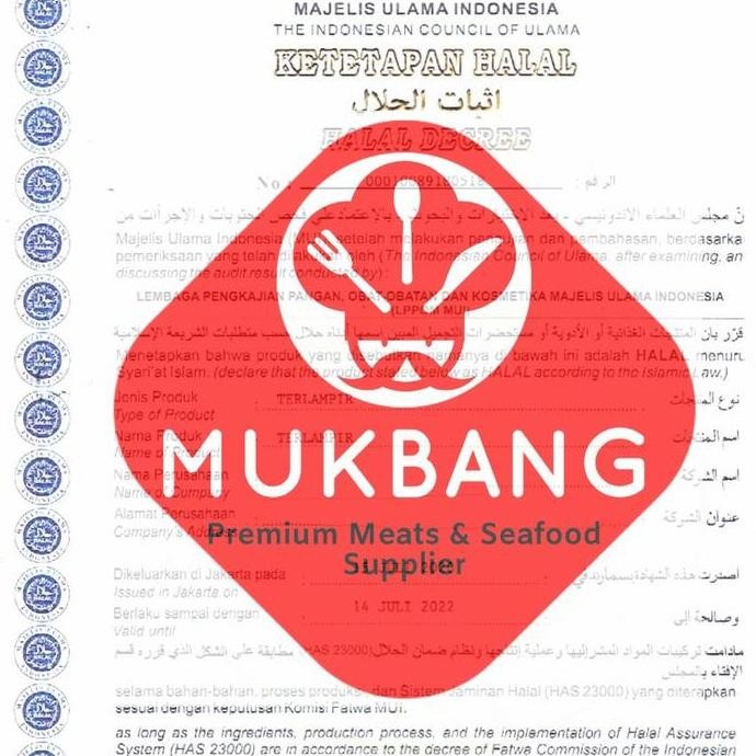 

JH8 PREMIUM REGULAR JUICY DAGING SLICE / BEEF SLICE SHORT PLATE YOSHINOYA