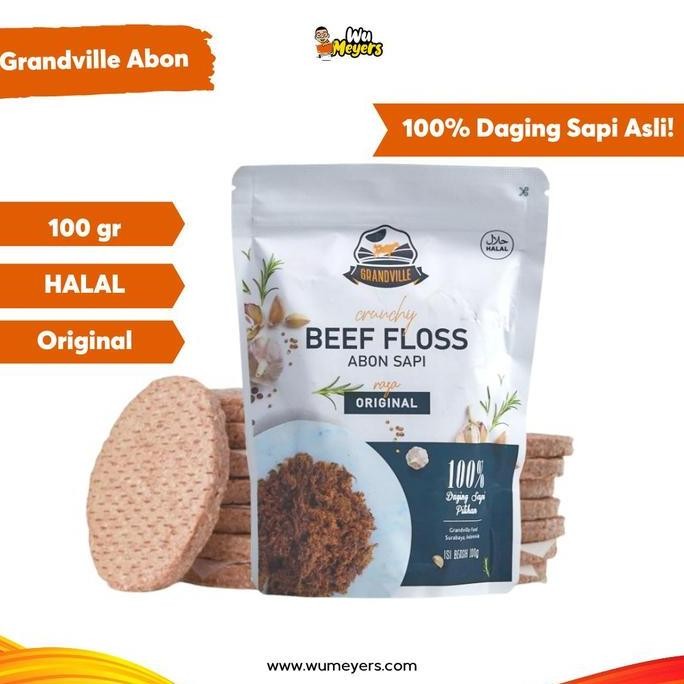 

JH8 Grandville Abon Sapi Crunchy Original 100gr