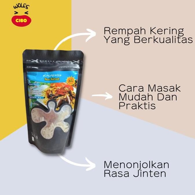 

(Expert) AL MUMTAZZA Nasi Kabsah 90gr Beras Arab Basmati Instan Dan Bumbu