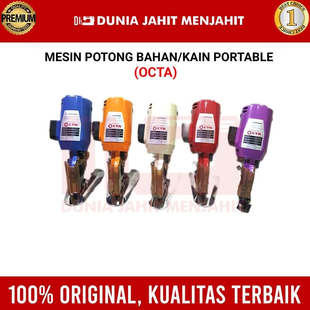 NEW Mesin Potong Bahan Kain KM OCTA/KAESAR RS-100/RS 100 Portable Oktagonal [terbaik][terlaris]