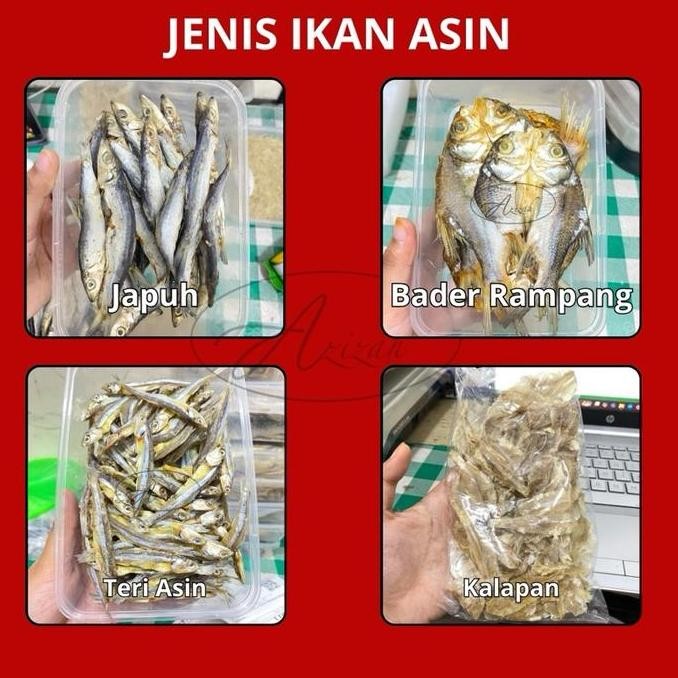 

JH8 ANEKA MACAM IKAN ASIN AZIZAH IKAN KERING