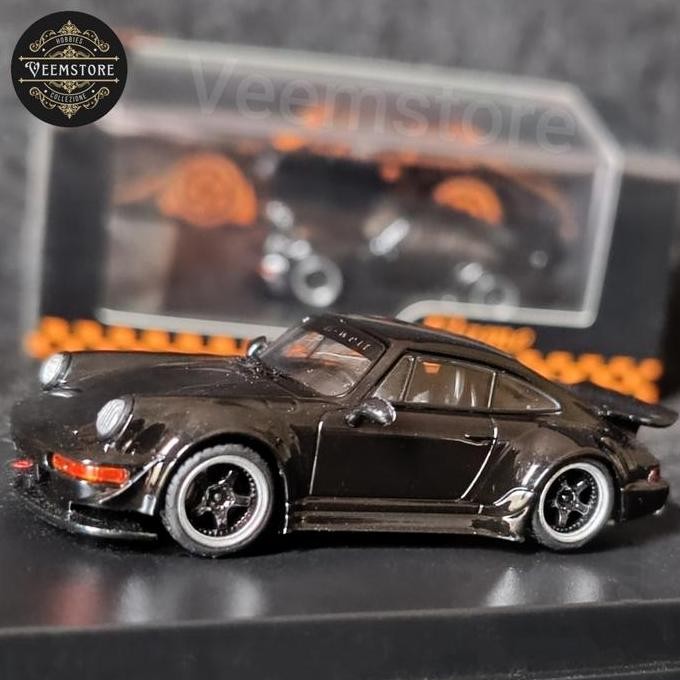 Die Cast 1:64 Porsche RWB 964 Big Ducktail [Flame]