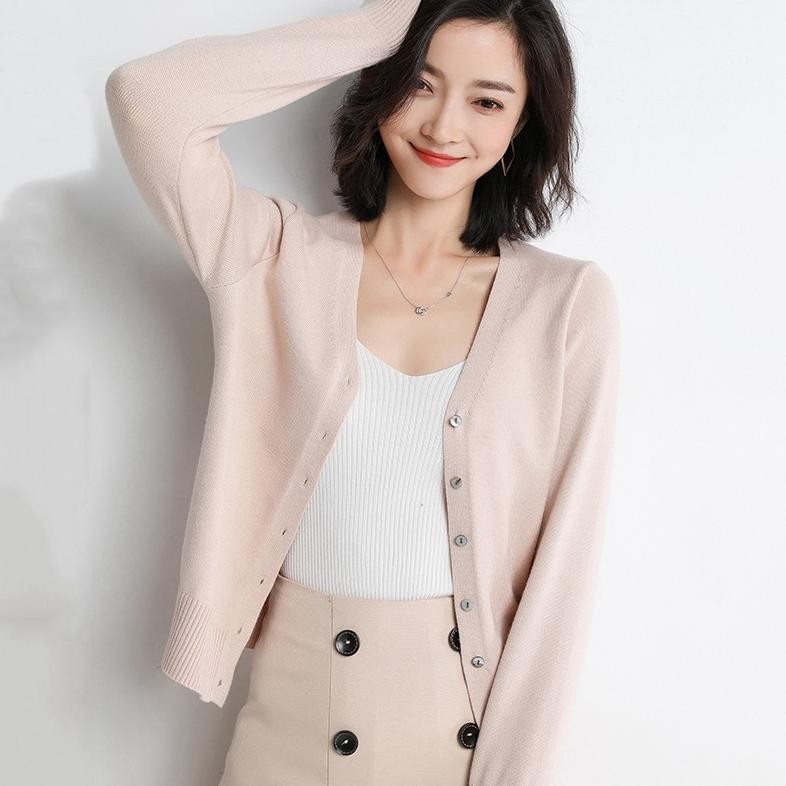 Cardigan Knit Korean Style