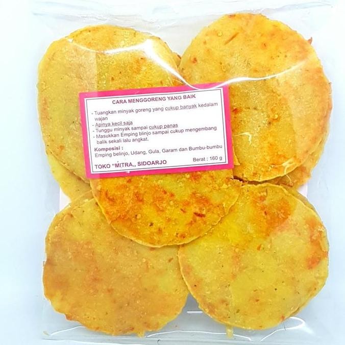 

JH8 MITRA EMPING UDANG MANIS / PEDAS 160gr | BLINJO BELINJO MLINJO KHAS