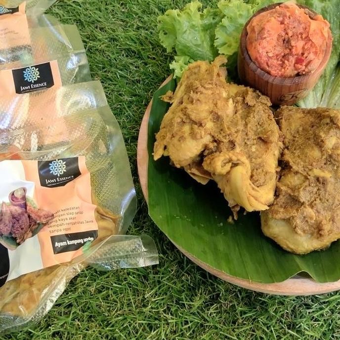 

JH8 ayam kampung Laos ungkep perpotong tinggal goreng