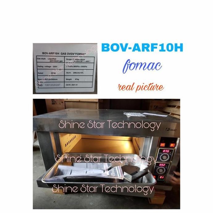 FOMAC GAS DECK OVEN 1 DECK 1 TRAY BOV-ARF10H ~ BOV ARF10H ~FOMAC OVEN