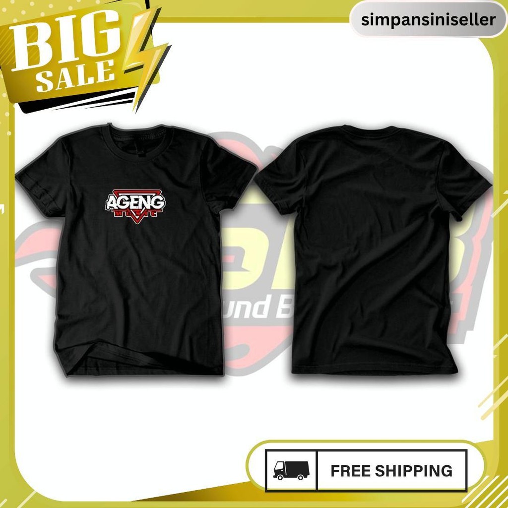 Kaos Ageng Music Distro Katun Combed Soundbalapblitar Gratis Ongkir