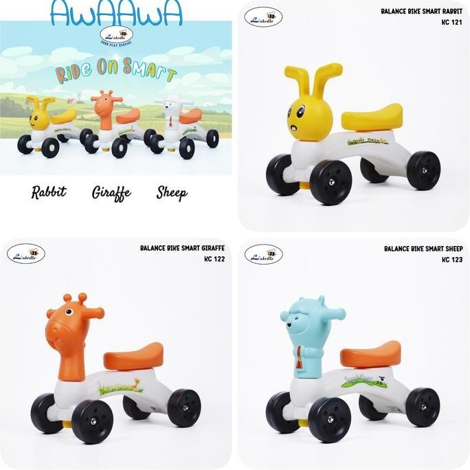 L'Abeille Smart Rabbit Kc-001 Rb Baby Walker Ride On Kc 001 Rb Balance Murah