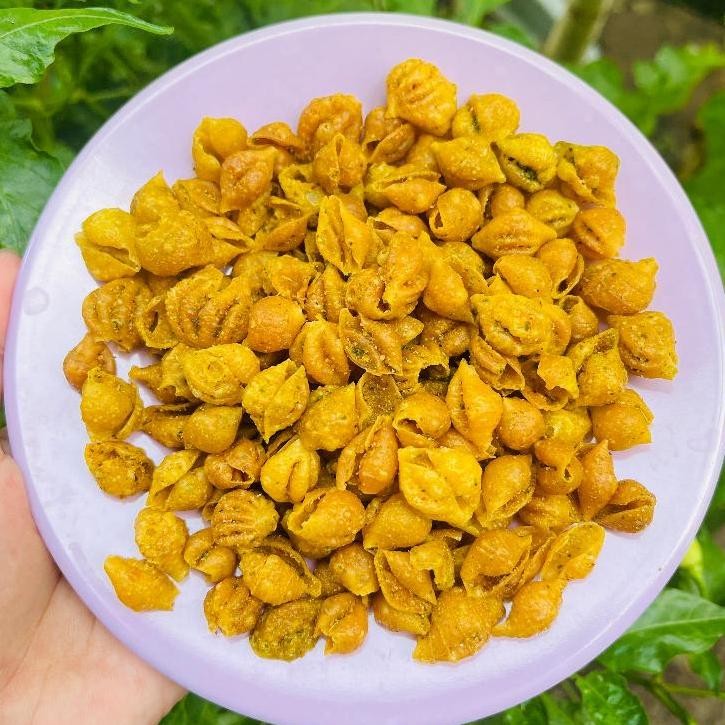 

ID | 1 KG - MAKARONI KERANG DAUN JERUK KRIUK-PEDAS TIDAK KERAS