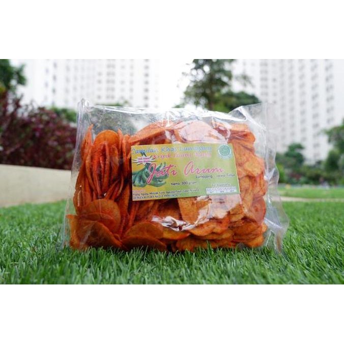 

Keripik Pisang Agung JATI ARUM (Coklat/Balado)