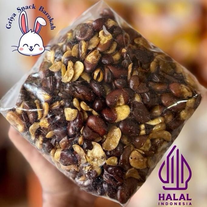 

Kacang koro kulit 1kg gurih asin Snack Cemilan