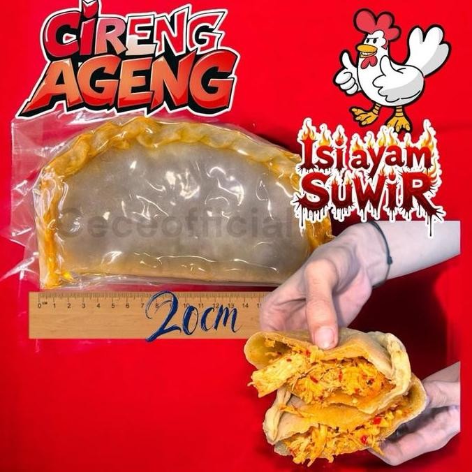

Cireng Ageng (Besar) Ayam Suwir Pedas by Ceceofficial