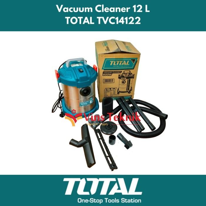TOTAL WET & DRY VACUUM CLEANER 12L MESIN PENYEDOT DEBU TOTAL TVC14122
