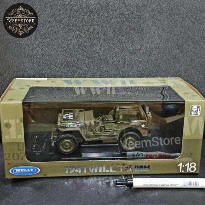 Die Cast 1:18 Jeep Willys MB '1941 [welly]