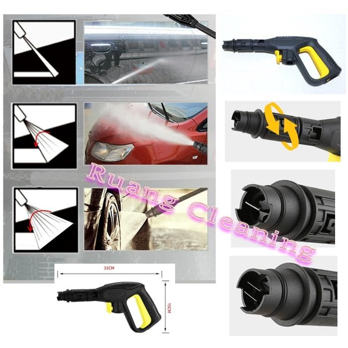 TEMBAKAN AC SHORT GUN FOR JET CLEANER KRISBOW 10100229