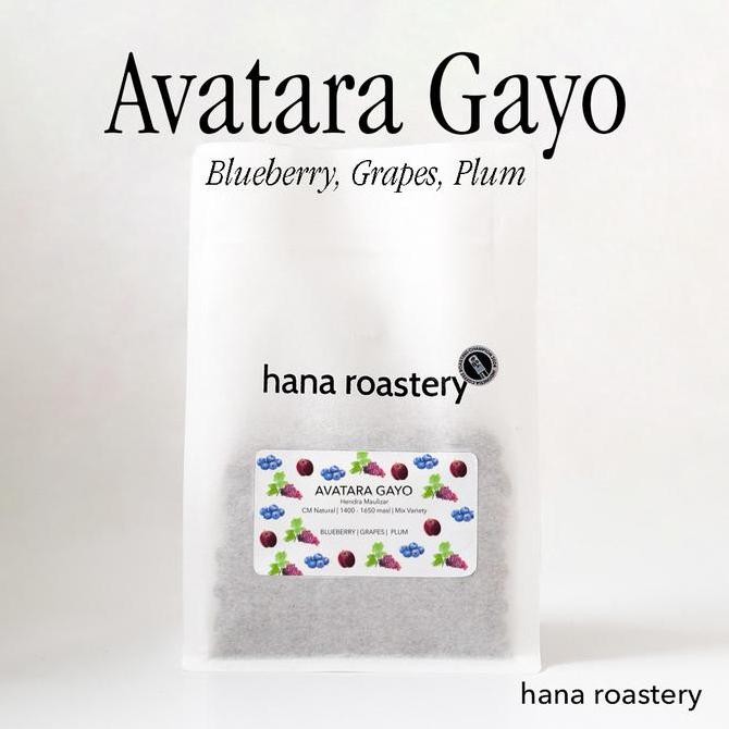 

Avatara Gayo - CM Natural - Hana Roastery - Specialty Coffee