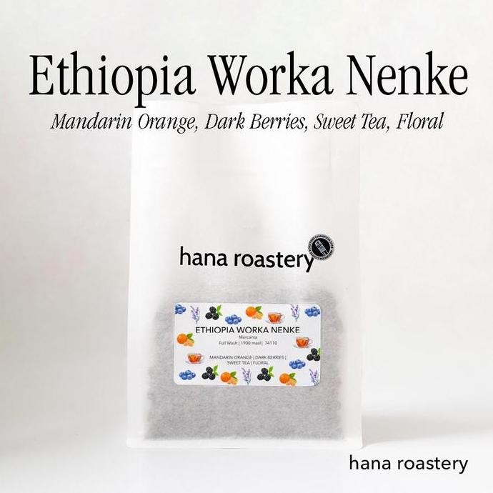

Ethiopia Worka Nenke Mandarin Orange - Full Wash - Hana Roastery - Filter Coffee
