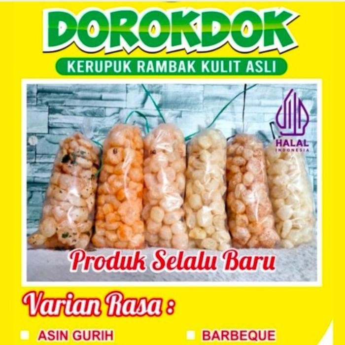 

Paket 6 Rasa Mini Kerupuk Kulit Sapi Rambak Kulit Sapi Dorokdok Dorok Dok Kerupuk Kulit Sapi Pedas Asin