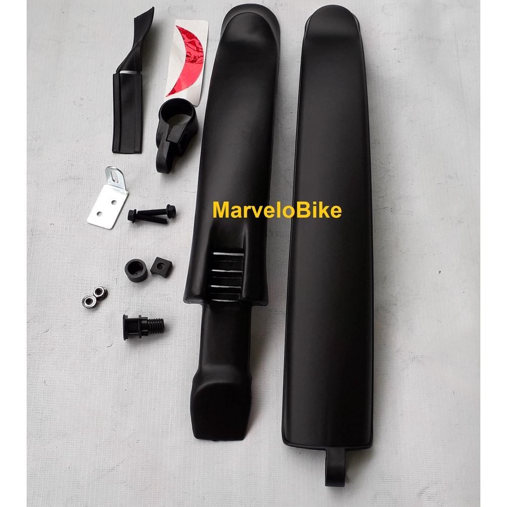 ''Terlaris" Spakbor Fender Sepeda Mtb 24 26 / 27. Taiwan Plastik Murah
