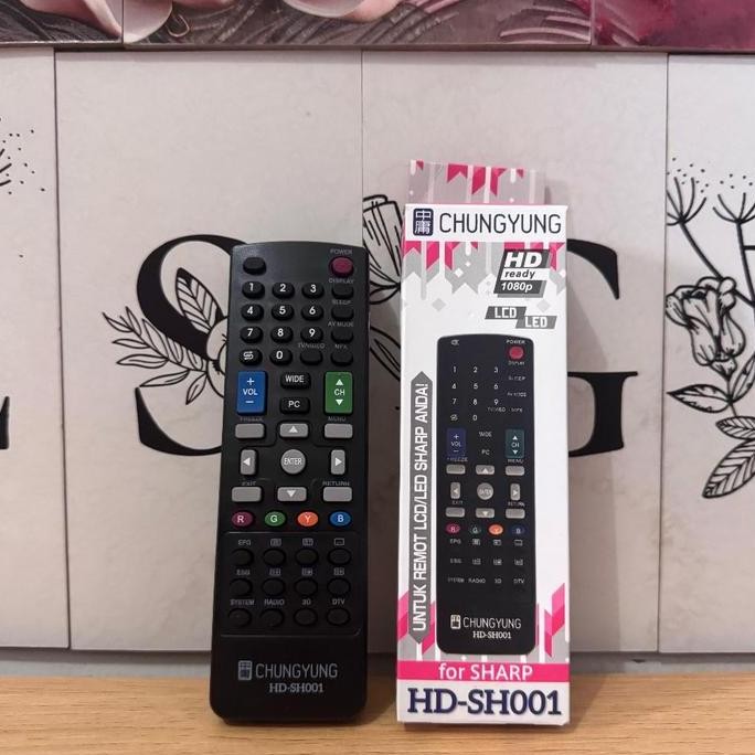 >>>>>] ORIGINAL REMOTE TV LED SHARP REMOTE TV LCD SHARP CHUNGHYUNG HD-SH001 REMOTE UNIVERSAL TV SHAR
