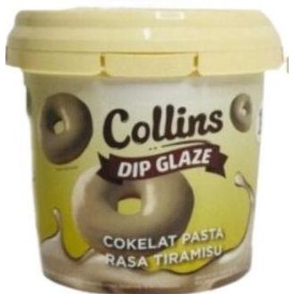 

Selai Collins Dip Glaze 300 g All Variant Chocolate Tiramizu Strawberry Taro Milk Matcha Choco Crunchy Banana Stroberi Fruity Coklat Cokelat