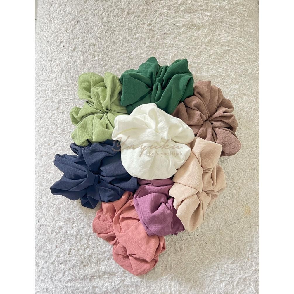 Scrunchie Ikat Rambut Random Yayuku by Yayoe Hijab DiM