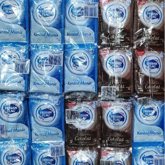 

JH8 30pcs Frisian Flag sachet 38gr isi (5X6pcs)