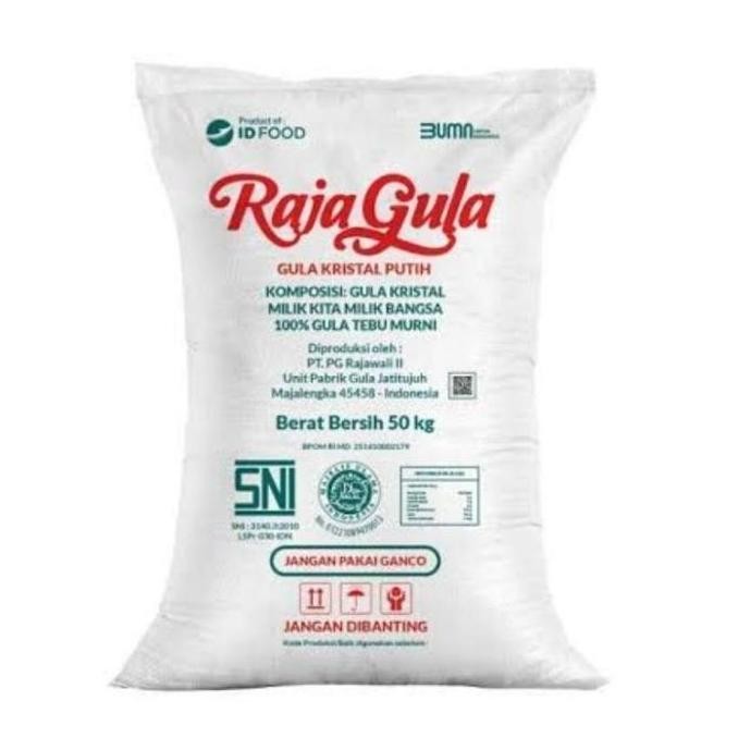 

1 Kg Gula Pasir Cap Raja Gula Kiloan Food