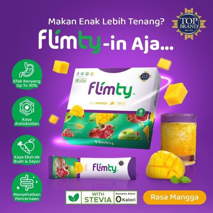 

Flimty Fiber | 1 Box isi 16 Sachet | Minuman Serbuk Antioksidan