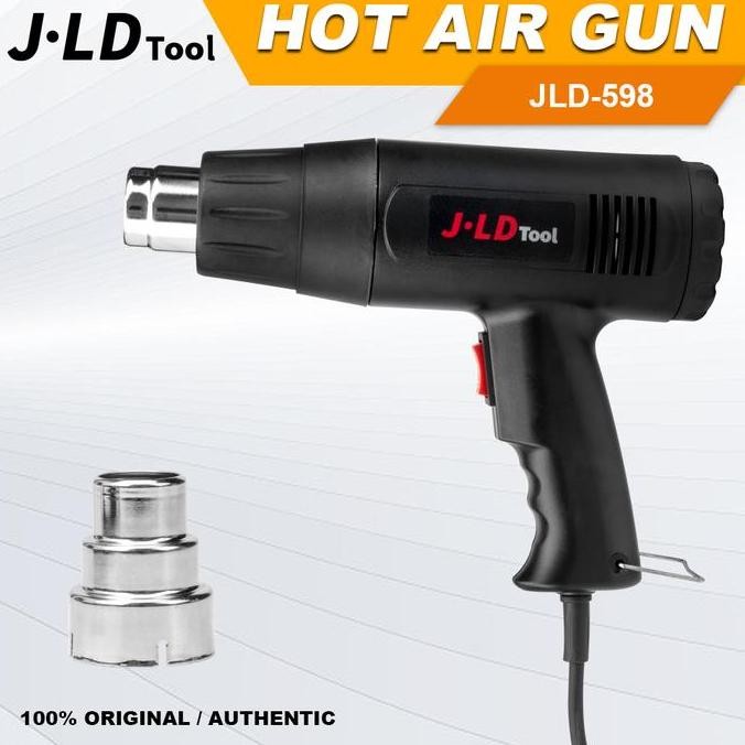JLD HOT AIR GUN HEAT GUN MESIN BLOWER ALAT PEMANAS UDARA STIKER KACA ORIGINAL DAN TERPERCAYA