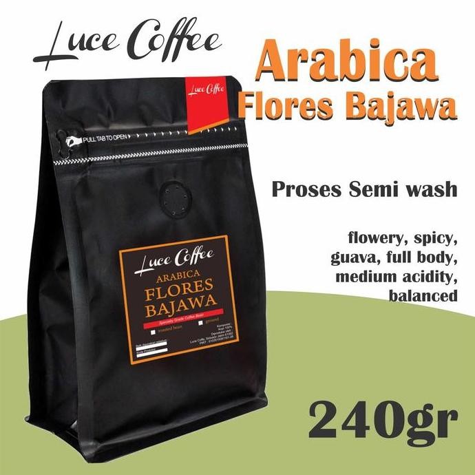 

Kopi Arabica Flores Bajawa 240gr - biji atau bubuk