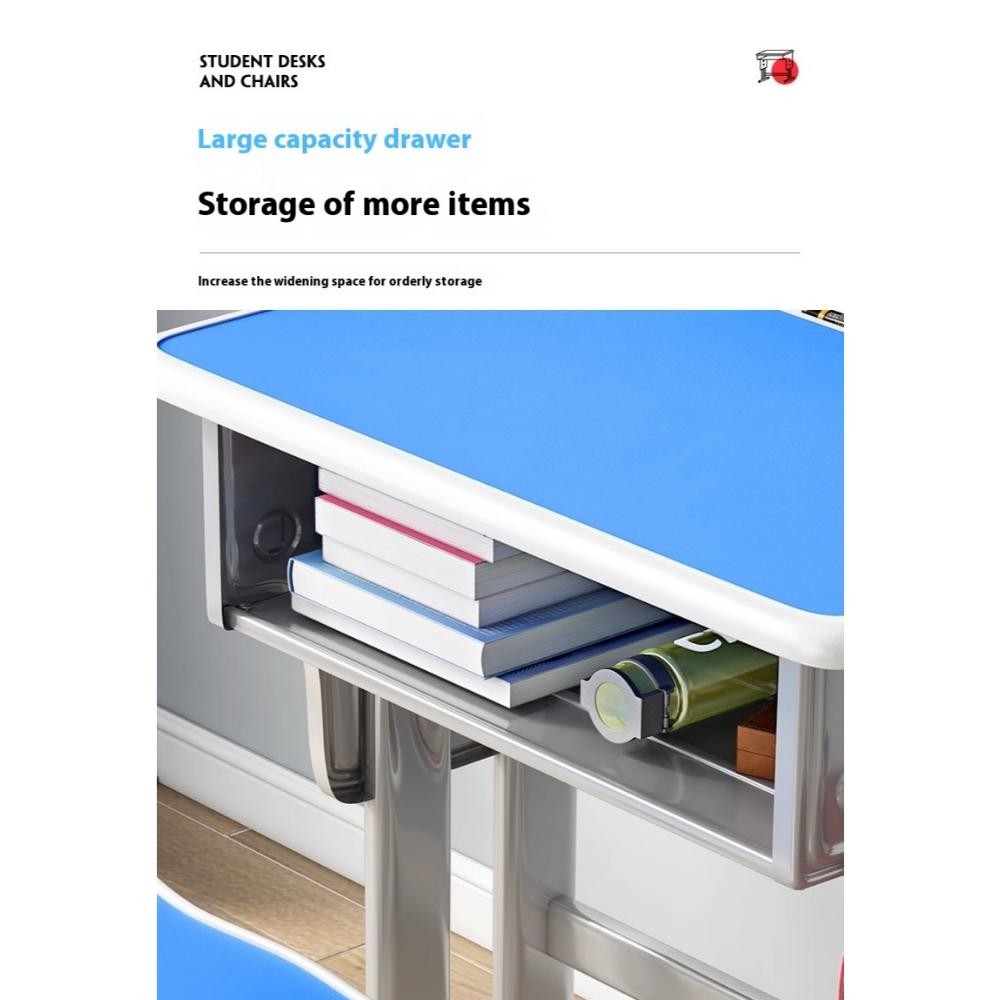 Meja Kursi Belajar Anak Meja Belajar Dan Kursi Meja Sekolah Set Meja Siswa Kursi Meja Les Serbaguna