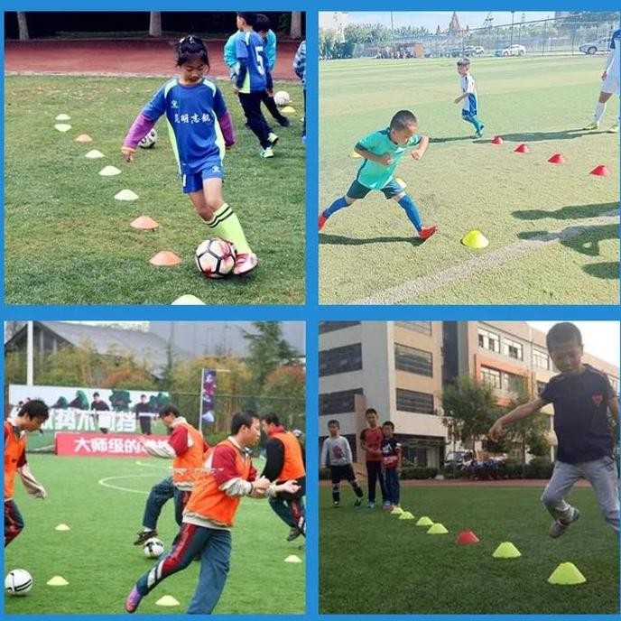 Cone Mangkok Olahraga 1 Set Cone Mangkuk Sepak Bola Kerucut Latihan Bola Cone Mangkuk