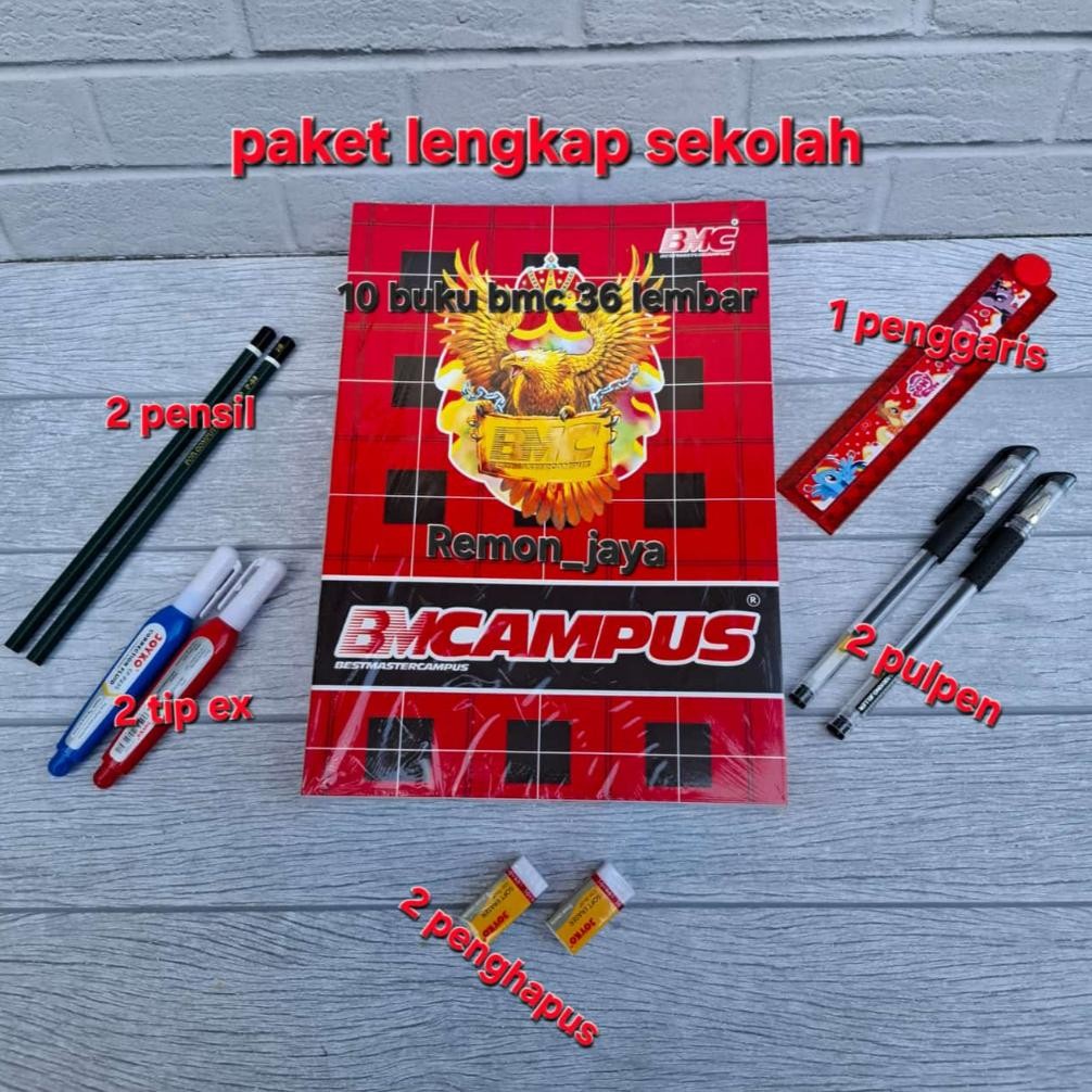

PROMO paket lengkap buku #perlengkapan sekolah 1paket
