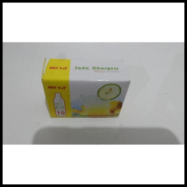 

Terlaris Mosa Soda Charger. Soda Charger . Reffil Soda Good Quality