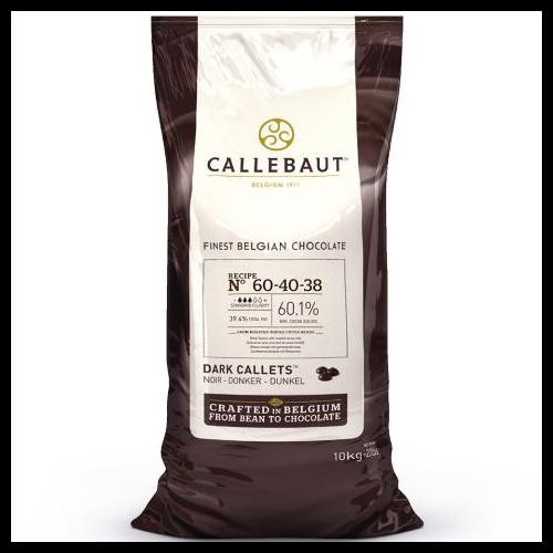 

Terlaris Chocolate Couverture Callebaut 60% 100 Gram Good Quality