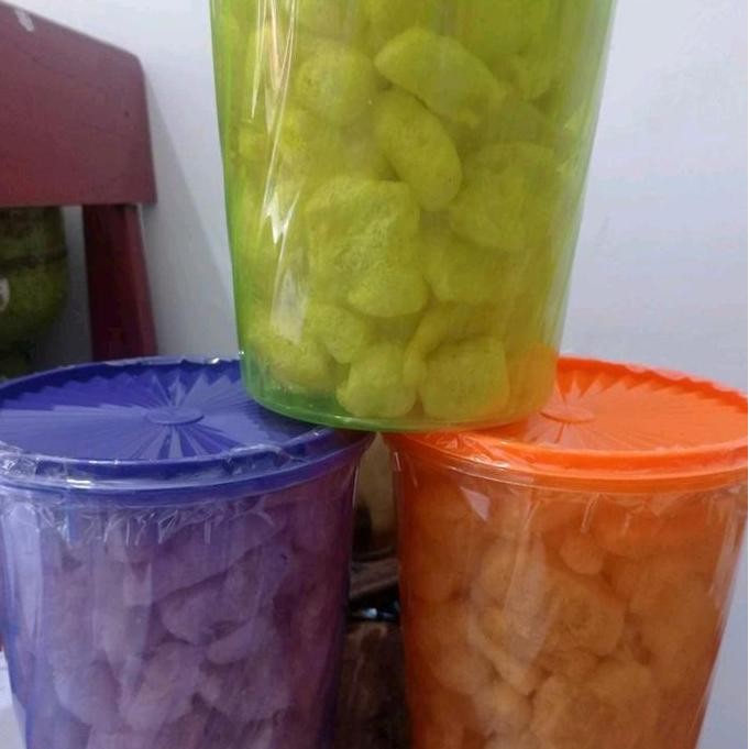 

kerupuk kulit sapi toples 4L dapat 3 varian rasa PS12