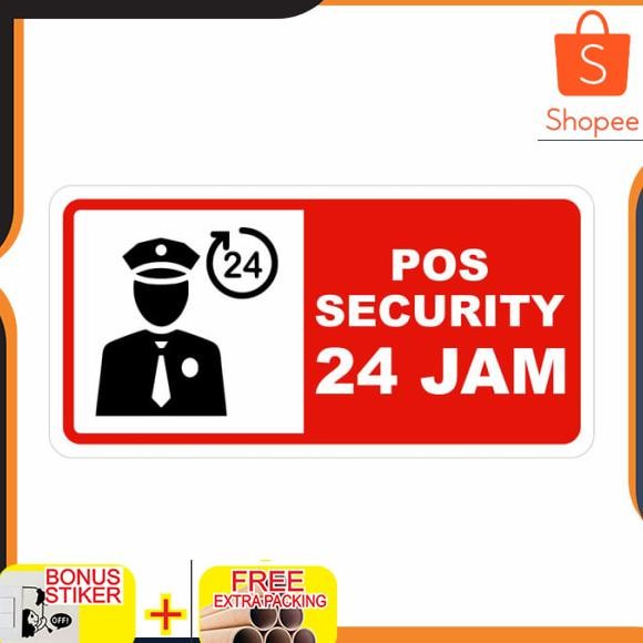 

Rambu Sign Pos Security 24 Jam Akrilik Elegan DiM