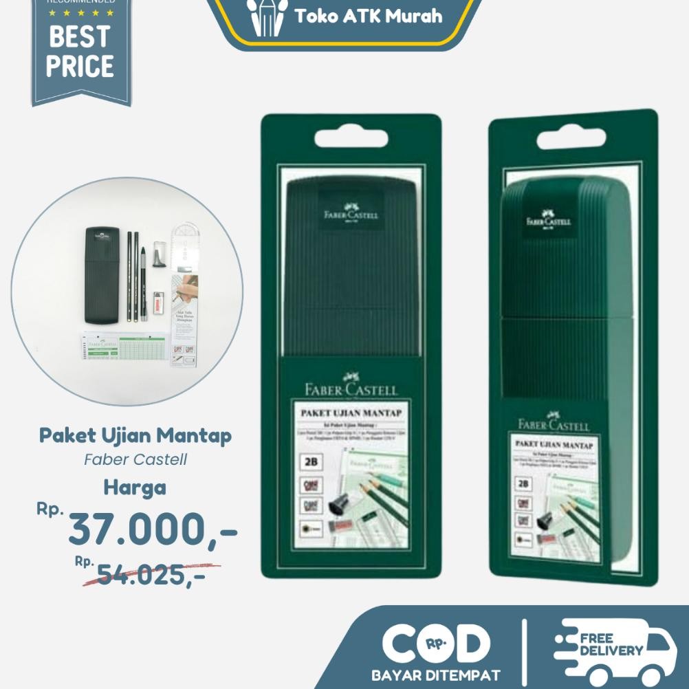 

Paket Ujian Mantap Faber Castell 100% ASLI ORIGINAL DiM