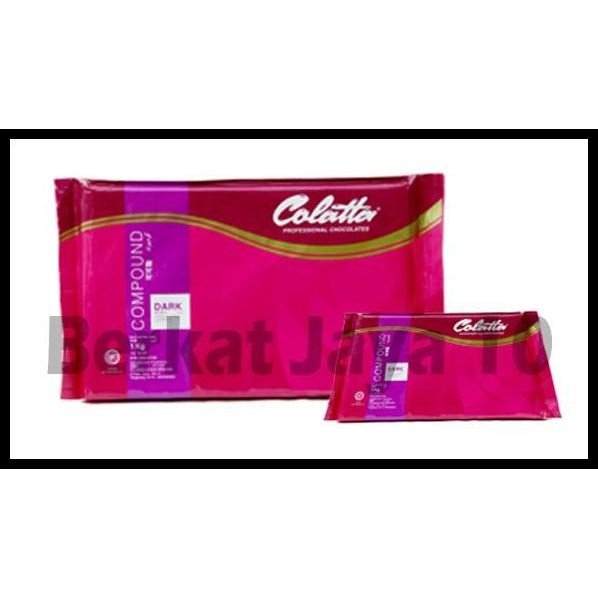 

Terlaris Murah Colatta Dark Compound 1 Kg Coklat Batang Halal Collata Colata Good Quality