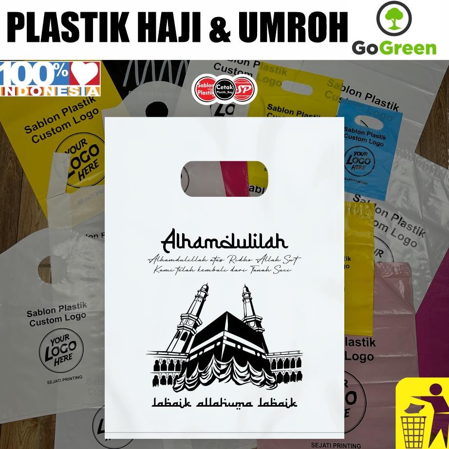 

Isi 50 Pcs, (Size 30cm x 40cm) ,Plastik Umroh, Plastik Haji, Oleh oleh Haji, Kemasan Ibadah Haji, Souvernir Haji DiM