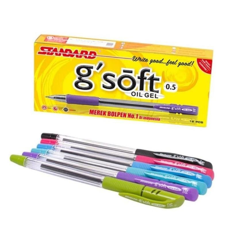 

PENA GSOFT 0,5 12 PCS GROSIR MURAH DiM