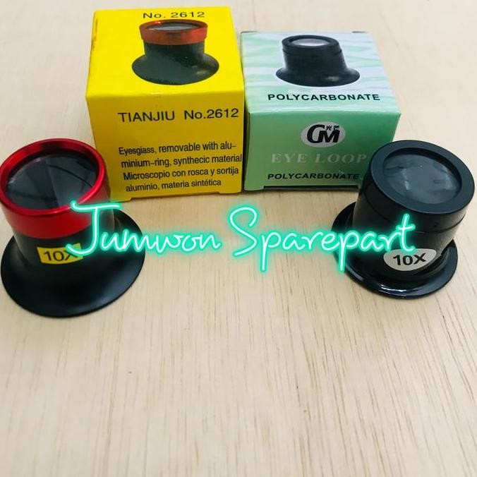

Sale Eye Loop / Kaca Pembesar 10X /Watch And Jewelry Magnifying Eyepiece