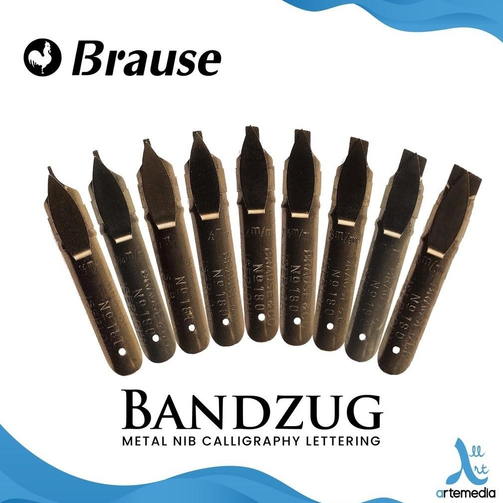 

Brause Bandzug Metal Nib Calligraphy Lettering Mata Pena Kaligrafi DiM