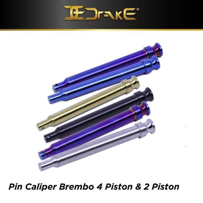 Drake Titanium Pin Kaliper Brembo 4 piston & 2 Piston TERMURAH