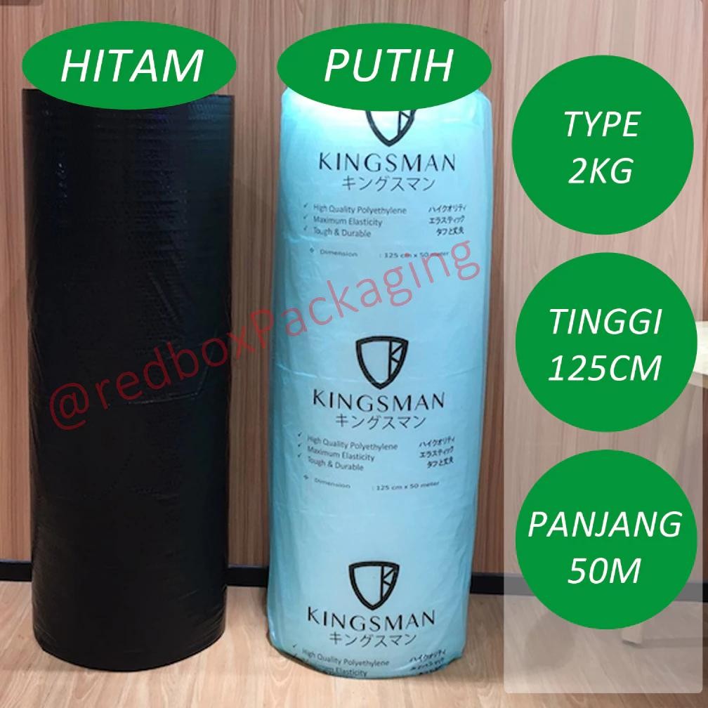 

Bubble Wrap 125 cm x 50 meter Hitam Bening - Golden Horse DiM
