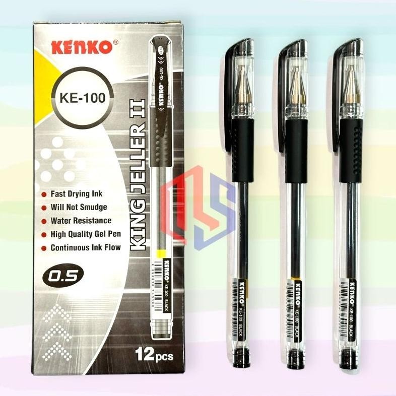 

Pulpen / Ballpoint / Pen Gel Kenko KE-100 (12 Pcs) DiM