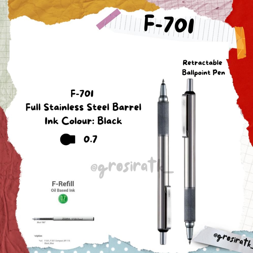 

ZEBRA Pulpen F 701 / Pulpen Clip Stainless DiM