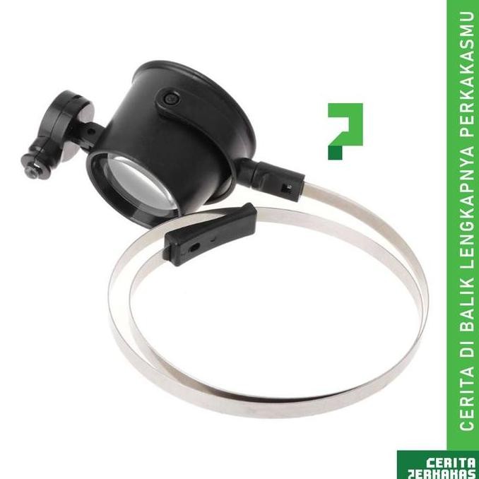 

Sale Pembesar Kaca Servis Jam Led Ab89 Cp / Kaca Mata Pembesar