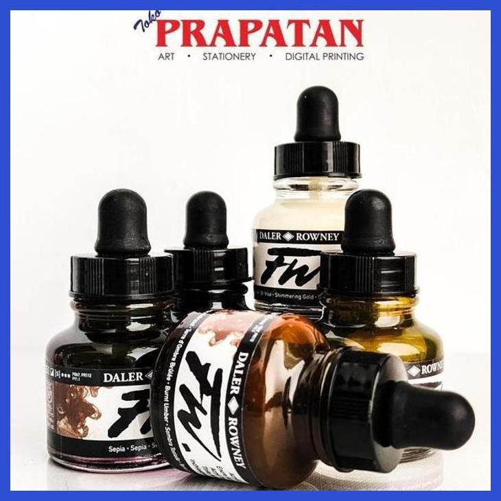 

( SEKOLAH / LUKIS ) COD DALER ROWNEY ACRYLIC INK 29.5ML (SENI / MENGGAMBAR / ART / KERAJINAN ) SIAP KIRIM